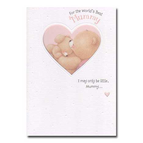 Worlds Best Mummy Birthday Forever Friends Card
